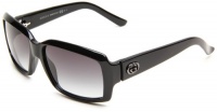 Gucci GG3506/S Sunglasses - 0D28 Shiny Black (PT Gray Gradient Lens) - 57mm Gucci GG3506/S Sunglasses - 0D28 Shiny Black (PT Gray Gradient Lens) - 57mm