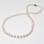 HinsonGayle AAA Japanese Akoya 6.5-7.0mm White Cultured Pearl Necklace (14k Yellow Gold) {{{SAVE UP TO $50 OFF WITH COUPON, SEE DETAILS BELOW}}} HinsonGayle AAA Japanese Akoya 6.5-7.0mm White Cultured Pearl Necklace (14k Yellow Gold) {{{SAVE UP TO $50 OFF WITH COUPON, SEE DETAILS BELOW}}}