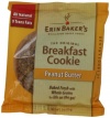 Erin Baker's Breakfast Cookies Peanut Butter, 3-Ounce Individually Wrapped Cookies (Pack of 12)