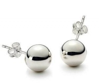 Amazing High Polish 6 MM Roung Ball Sterling Silver Stud Earrings Amazing High Polish 6 MM Roung Ball Sterling Silver Stud Earrings