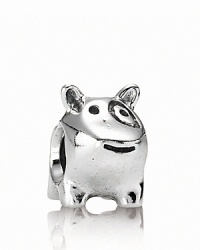 This darling doggie charm in polished sterling silver is a must for pet lovers. By PANDORA. This darling doggie charm in polished sterling silver is a must for pet lovers. By PANDORA.