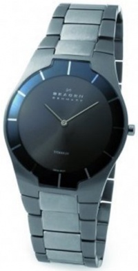 Skagen Men's 585XLTMXM Swiss Titanium Grey Watch Skagen Men's 585XLTMXM Swiss Titanium Grey Watch