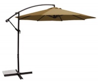 Ace Evert Offset Umbrella 8074, 10 ft, Polyester, Khaki Ace Evert Offset Umbrella 8074, 10 ft, Polyester, Khaki