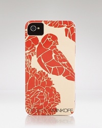 Let Rebecca Minkoff give your gadget a hit of print with this iPhone case, splashed in a wildly vibrant motif. Let Rebecca Minkoff give your gadget a hit of print with this iPhone case, splashed in a wildly vibrant motif.