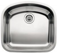 Blanco BL440249 Platinum Series BlancoWave 10-Inch Undermount Deep Single Bowl, Satin Polished Blanco BL440249 Platinum Series BlancoWave 10-Inch Undermount Deep Single Bowl, Satin Polished