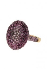 Effy Jewlery 18K Rose Gold Pink Sapphire Ring, 4.13 TCW Ring size 7 Effy Jewlery 18K Rose Gold Pink Sapphire Ring, 4.13 TCW Ring size 7