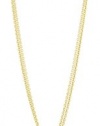 T Tahari Bamboo Gold Necklace with White Link Pendant Necklace