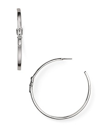 Simply designed and plated in high-shine metal, these MICHAEL Michael Kors earrings style every look with effortless luxury. Simply designed and plated in high-shine metal, these MICHAEL Michael Kors earrings style every look with effortless luxury.