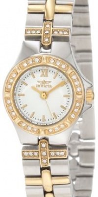 Invicta Women's 0133 Wildflower Collection 18k Gold-Plated and Stainless Steel Watch Invicta Women's 0133 Wildflower Collection 18k Gold-Plated and Stainless Steel Watch