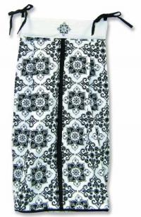 Trend Lab Diaper Stacker, Versailles Black and White Trend Lab Diaper Stacker, Versailles Black and White