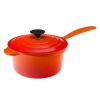 Le Creuset Enameled Cast-Iron 2-3/4-Quart Iron Handle Precision Pour Saucepan, Flame