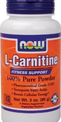 NOW Foods L-Carnitine Powder, 3 Ounces NOW Foods L-Carnitine Powder, 3 Ounces