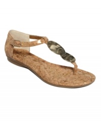 The perfect companion to maxi skirts and tank tops. The Heather sandals by Alfani feature seashell-like discs for extra summer flair. (Clearance) The perfect companion to maxi skirts and tank tops. The Heather sandals by Alfani feature seashell-like discs for extra summer flair. (Clearance)