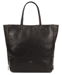 Whether you're rushing to the office or perusing flea market finds, this chic shopper from Furla is the perfect companion. Butter-soft leather is outfitted with gold-tone accents, while the spacious interior has plenty of pockets to stash all your essentials. Whether you're rushing to the office or perusing flea market finds, this chic shopper from Furla is the perfect companion. Butter-soft leather is outfitted with gold-tone accents, while the spacious interior has plenty of pockets to stash all your essentials.