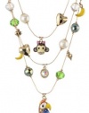 Betsey Johnson A Day at the Zoo Parrot Illusion Necklace, 19