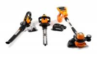 WORX WG901.1 3-Piece 18-Volt Cordless Outdoor Tool Combo Kit with Blower, String Trimmer and Hedge Trimmer WORX WG901.1 3-Piece 18-Volt Cordless Outdoor Tool Combo Kit with Blower, String Trimmer and Hedge Trimmer
