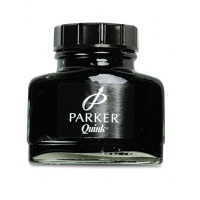 Parker Super Quink Permanent Ink for Parker Pens, 2-oz. Bottle, Black (3001100) Parker Super Quink Permanent Ink for Parker Pens, 2-oz. Bottle, Black (3001100)