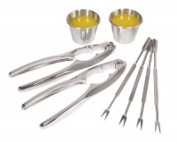 Oggi 8-Piece Stainless Steel Seafood Set Oggi 8-Piece Stainless Steel Seafood Set