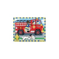Melissa & Doug Deluxe Fire Truck Chunky Puzzle Melissa & Doug Deluxe Fire Truck Chunky Puzzle
