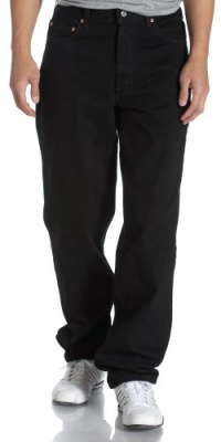 Levi's Men's 560 Big & Tall Comfort Fit Jean, Black, 44x30 Levi's Men's 560 Big & Tall Comfort Fit Jean, Black, 44x30
