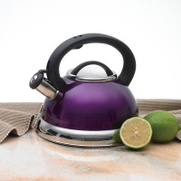 Creative Home Alexa 3.0 Whistling Tea Kettle, Purple