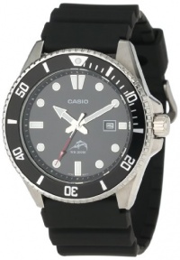 Casio Men's MDV106-1A Black Analog Anti Reverse Bezel Watch Casio Men's MDV106-1A Black Analog Anti Reverse Bezel Watch
