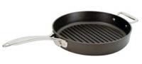 Lodge Signature SS12GR Grill Pan, Black, 12-inch Lodge Signature SS12GR Grill Pan, Black, 12-inch