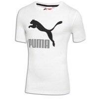 PUMA Men's Me Vintage No 1 Logo Tee, White/Black, XX-Large PUMA Men's Me Vintage No 1 Logo Tee, White/Black, XX-Large