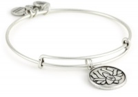 Alex and Ani Bangle Bar Lotus Peace Petals Russian-Silver Expandable Bracelet Alex and Ani Bangle Bar Lotus Peace Petals Russian-Silver Expandable Bracelet
