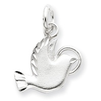 Sterling Silver Dove Charm Sterling Silver Dove Charm
