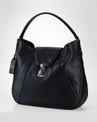 A bag to covet now and carry forever, this Lauren Ralph Lauren hobo encapsulates season-to-season chic, crafted of rich leather. A bag to covet now and carry forever, this Lauren Ralph Lauren hobo encapsulates season-to-season chic, crafted of rich leather.