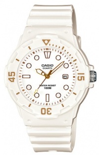 Casio #LRW200H-7E2V Women's White Rubber Band 100M Sports Analog Watch Casio #LRW200H-7E2V Women's White Rubber Band 100M Sports Analog Watch