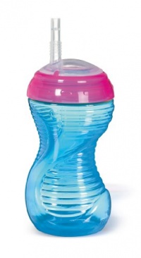 Munchkin 2 Pack Mighty Grip Straw Cup, 10 Ounce, Colors May Vary Munchkin 2 Pack Mighty Grip Straw Cup, 10 Ounce, Colors May Vary