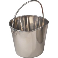 ProSelect Stainless Steel 2-Quart Flat Sided Pet Pail, 6-Inch ProSelect Stainless Steel 2-Quart Flat Sided Pet Pail, 6-Inch