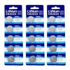 Bluecell 15 Pcs CR2025 Lithium Button Cell Battery 3V for Watch Toy Calculator