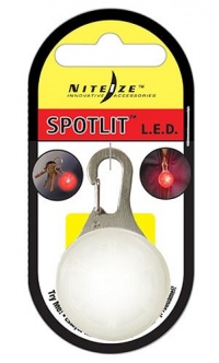 Nite Ize SLG-03-10 SpotLit Clip-on LED Go Anywhere Light, Red