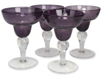 Artland Iris Margarita, 8-Ounce, Plum, Set of 4 Artland Iris Margarita, 8-Ounce, Plum, Set of 4