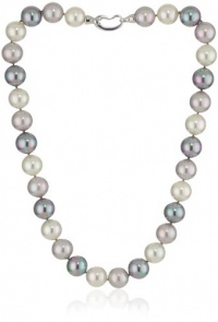 Majorica 12mm 17 Clasp Round Multi Necklace Majorica 12mm 17 Clasp Round Multi Necklace