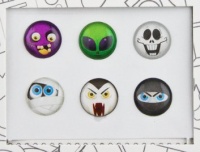 Bubble Buttons Home Button Sticker Monsters Pack Bubble Buttons Home Button Sticker Monsters Pack