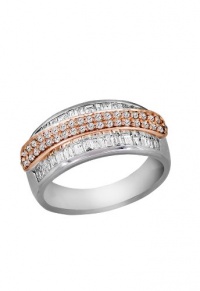 Effy Jewlery 14K Tow Tone Gold Diamond Ring, 1.72 TCW Ring size 7 Effy Jewlery 14K Tow Tone Gold Diamond Ring, 1.72 TCW Ring size 7