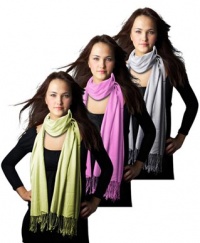 Hollywood Solid Pashmina Scarf Hollywood Solid Pashmina Scarf