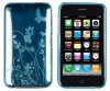 Blue Butterfly Flower Flexible TPU Case for Apple iPod Touch 2G, 3G (2nd & 3rd Generation)