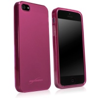 BoxWave Arctic Frost Apple iPhone 5 Crystal Slip - Colorful Slim Fit Frosted TPU Gel Skin Case for Durable Anti-Slip Protection - Apple iPhone 5 Cases and Covers (Cosmo Pink) BoxWave Arctic Frost Apple iPhone 5 Crystal Slip - Colorful Slim Fit Frosted TPU Gel Skin Case for Durable Anti-Slip Protection - Apple iPhone 5 Cases and Covers (Cosmo Pink)