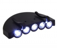 Blue Ridge Product Solutions 5 LED Light that Attaches to Hats and Caps Blue Ridge Product Solutions 5 LED Light that Attaches to Hats and Caps