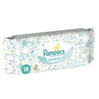Pampers Sensitive Wipes Convenience Pack 18 Count (Pack of 24) Pampers Sensitive Wipes Convenience Pack 18 Count (Pack of 24)