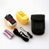 Fingertip Pulse Oximeter with free carrying case, lanyard and protective cover. The Concord Topaz