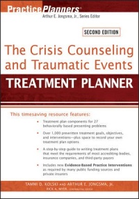 The Crisis Counseling and Traumatic Events Treatment Planner (PracticePlanners) The Crisis Counseling and Traumatic Events Treatment Planner (PracticePlanners)