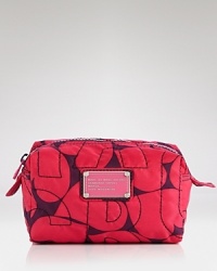 Fall for MARC BY MARC JACOBS' practical side. This heart-printed nylon cosmetics case is a lovely spot to stow beauty products. Fall for MARC BY MARC JACOBS' practical side. This heart-printed nylon cosmetics case is a lovely spot to stow beauty products.