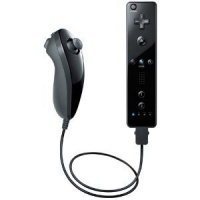 Black Remote and Nunchuck Set Combo for Nintendo Wii Black Remote and Nunchuck Set Combo for Nintendo Wii