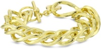 1AR by UnoAerre 18KT Gold Plated Rope Link Chain Bracelet 1AR by UnoAerre 18KT Gold Plated Rope Link Chain Bracelet